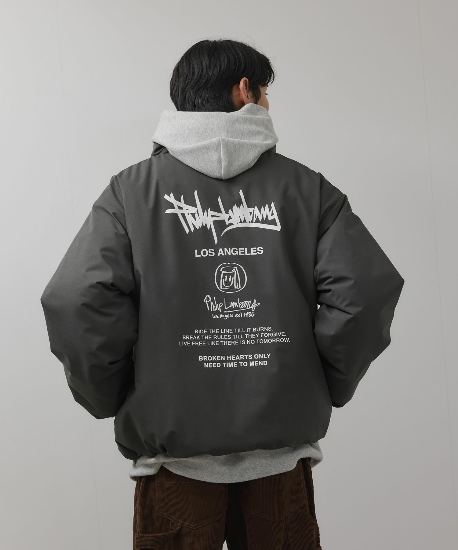 Philip Lumbang 中綿スタンドジャケット メンズ商品画像-1