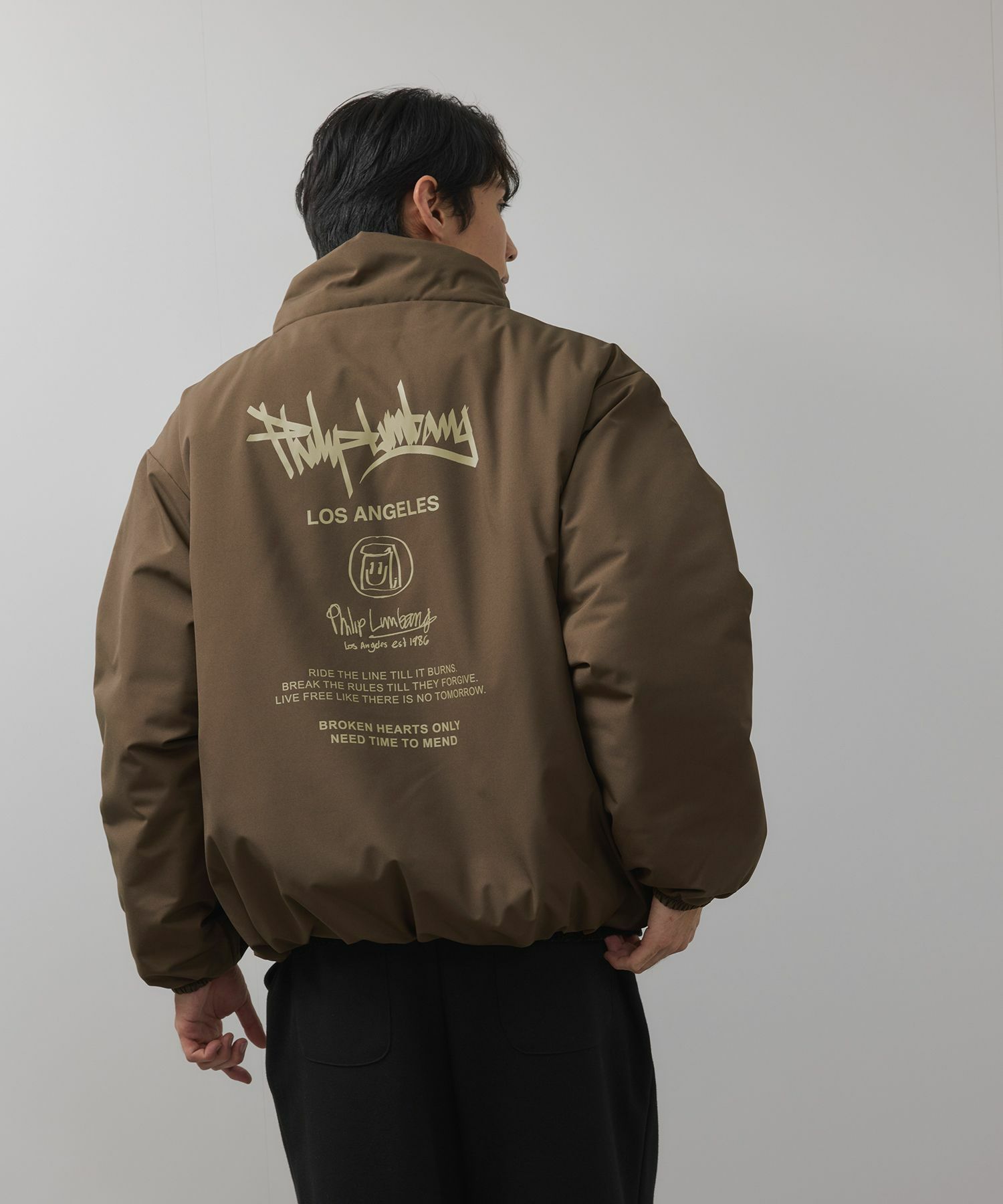 [値下げ]Philip Lumbang  中綿スタンドジャケット メンズ商品画像-3