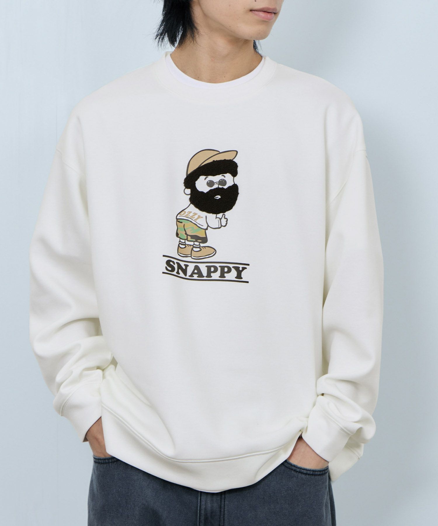 ヒゲダンボールトレーナー メンズ商品画像-2