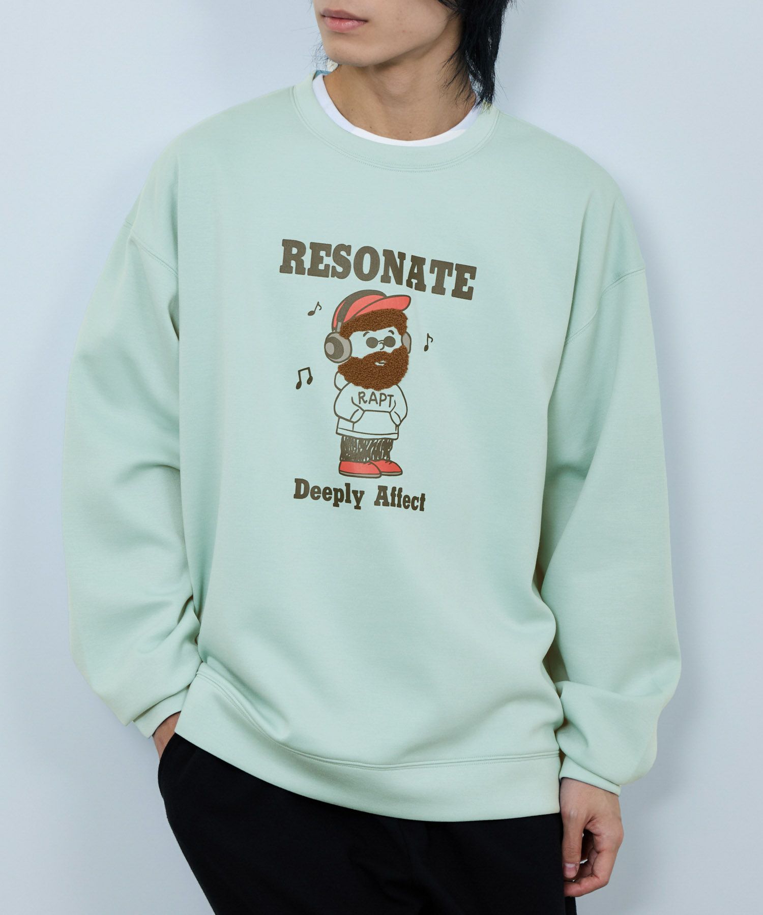 ヒゲダンボールトレーナー メンズ商品画像-4