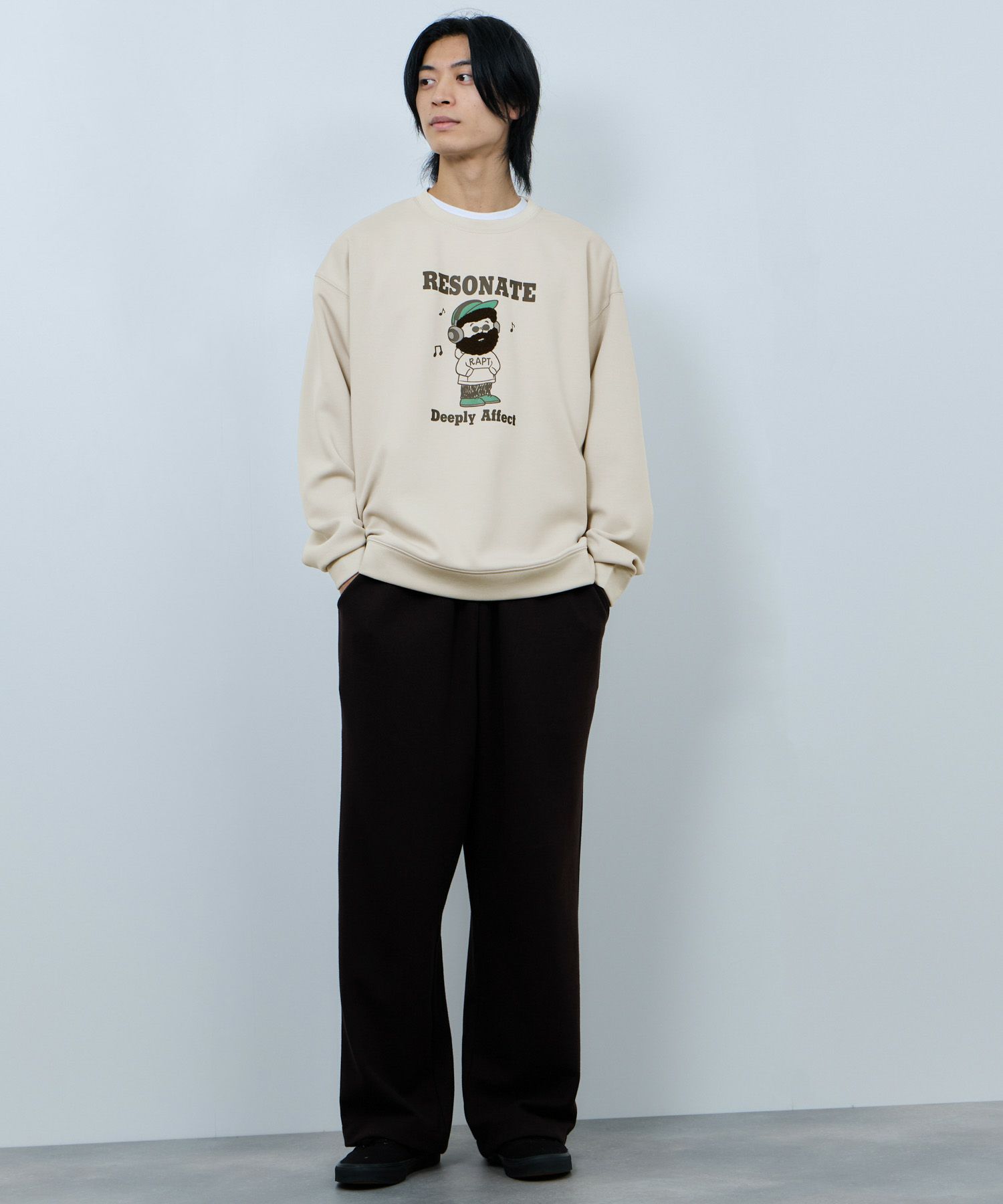 ヒゲダンボールトレーナー メンズ商品画像-6