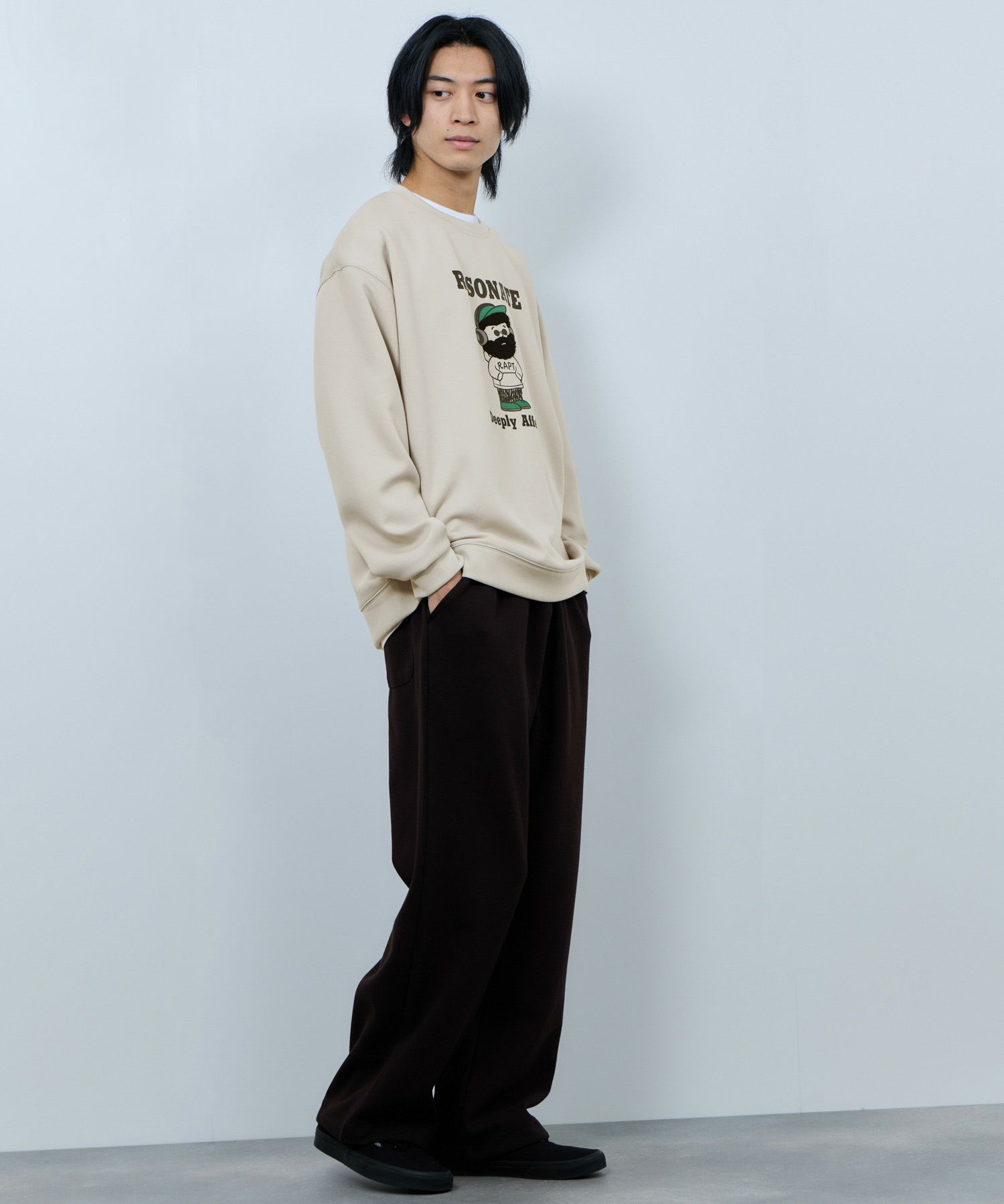 ヒゲダンボールトレーナー メンズ商品画像-7