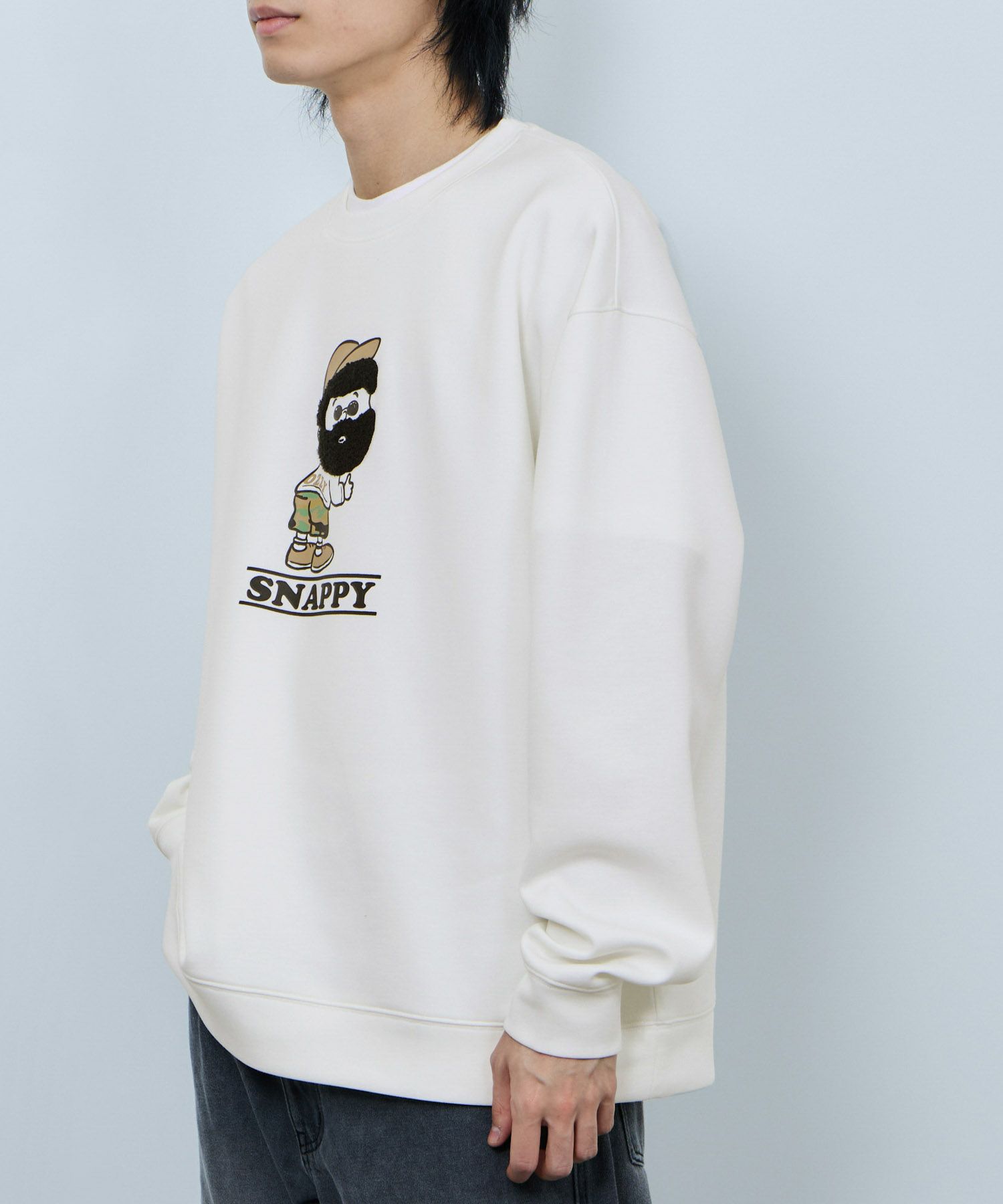 ヒゲダンボールトレーナー メンズ商品画像-8