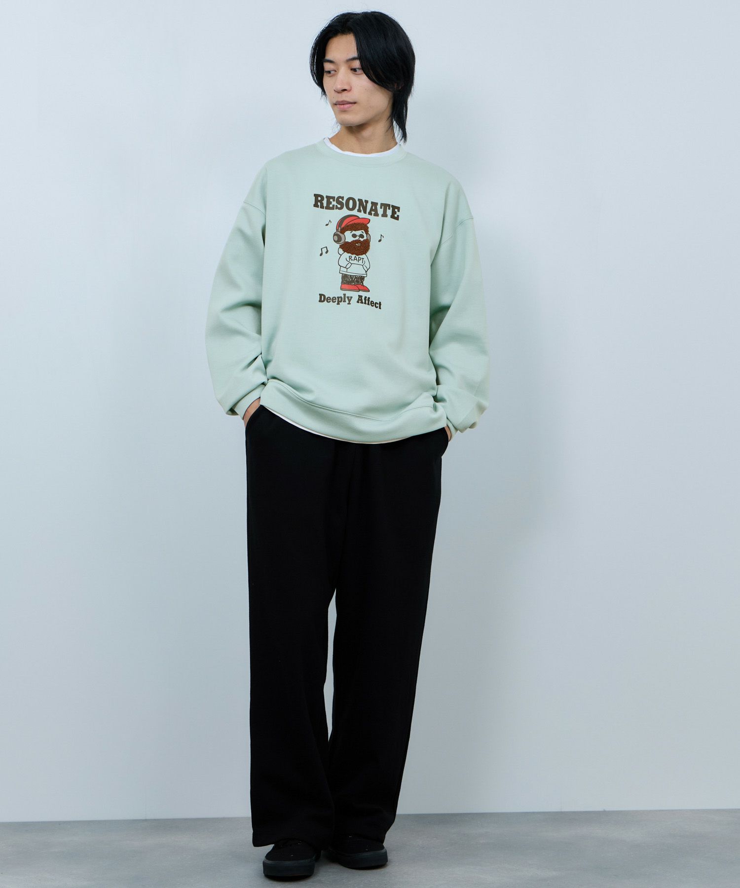 ヒゲダンボールトレーナー メンズ商品画像-16