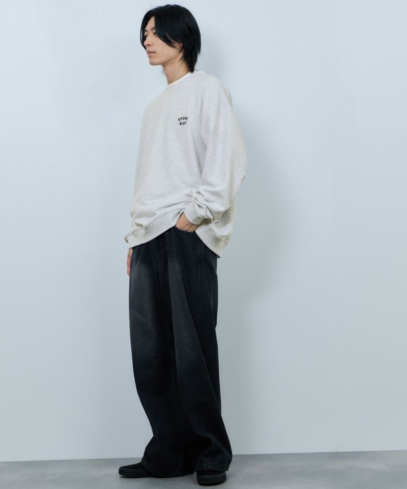 NAVY アニマルフェイス裏毛トレーナー メンズ商品画像-10