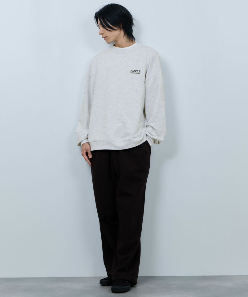 NAVY  アニマルフェイス裏毛トレーナー メンズ商品画像-14