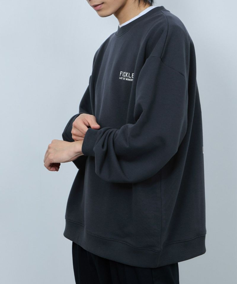 NAVY アニマルフェイス裏毛トレーナー メンズ商品画像-17