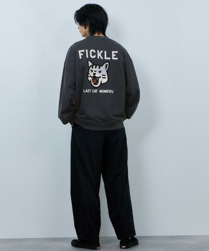 NAVY アニマルフェイス裏毛トレーナー メンズ商品画像-20