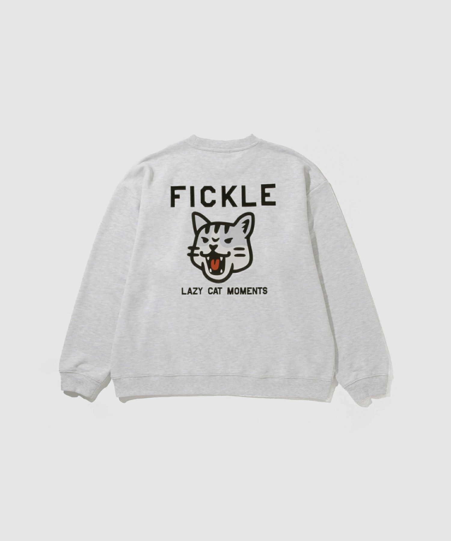 NAVY  アニマルフェイス裏毛トレーナー メンズ商品画像-23