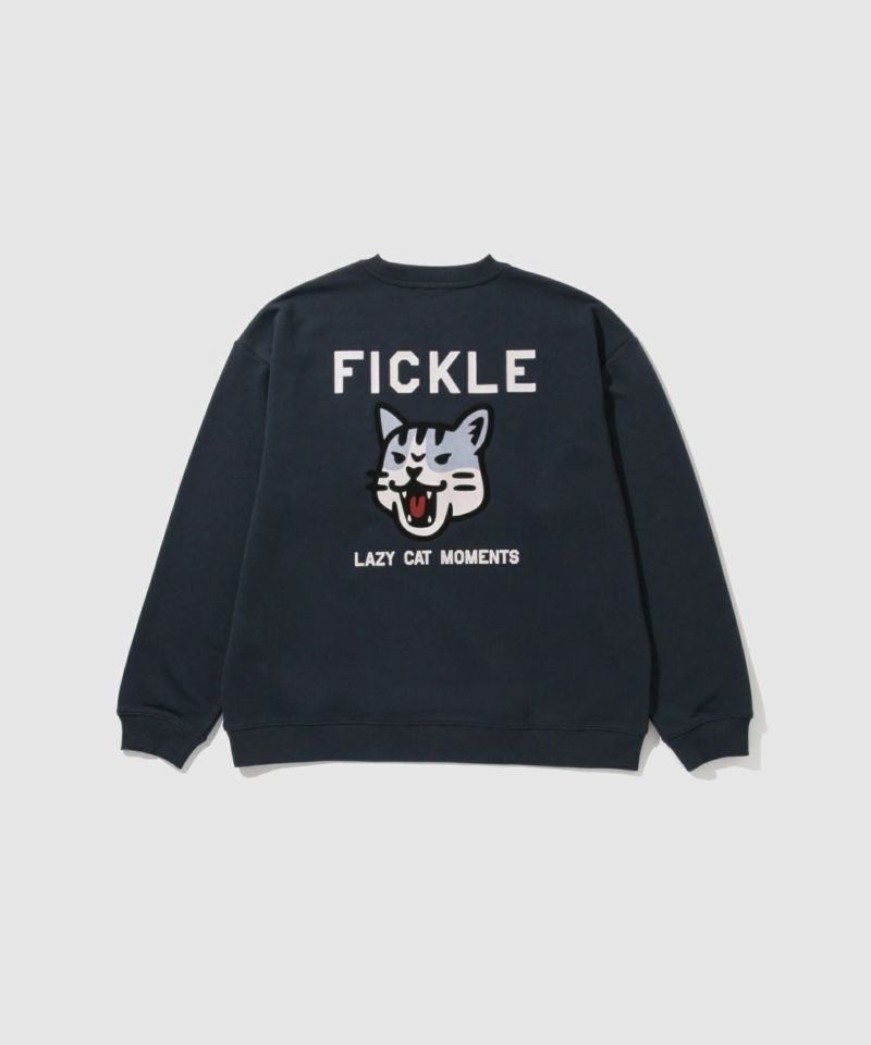 NAVY アニマルフェイス裏毛トレーナー メンズ商品画像-24