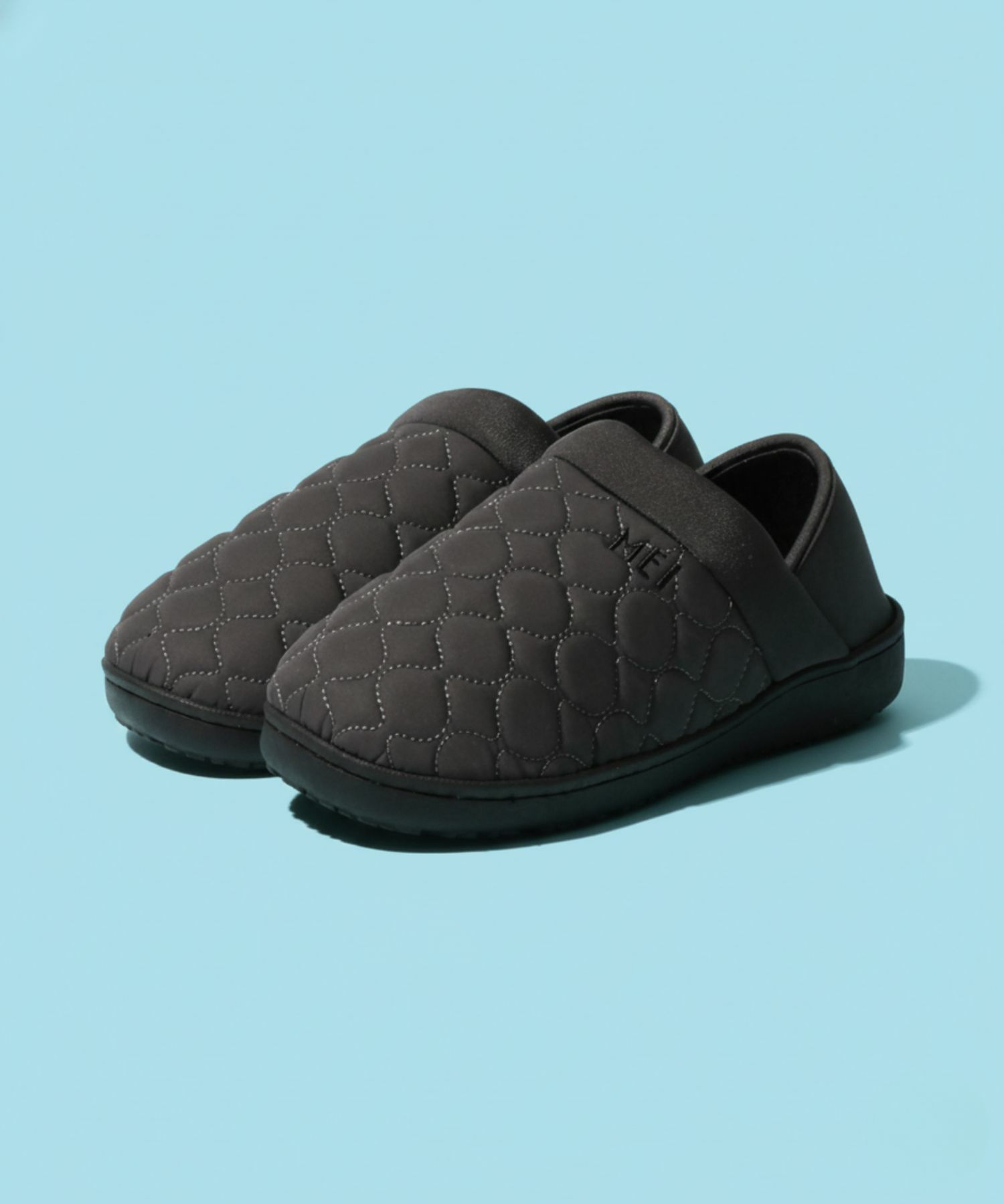 【MEI/メイ】キルトモックシューズ / 2WAY バブーシュ / ひょうたんキルト / 裏ボア / ユニセックス / キャンプ / ルームシューズ商品サムネイル-5