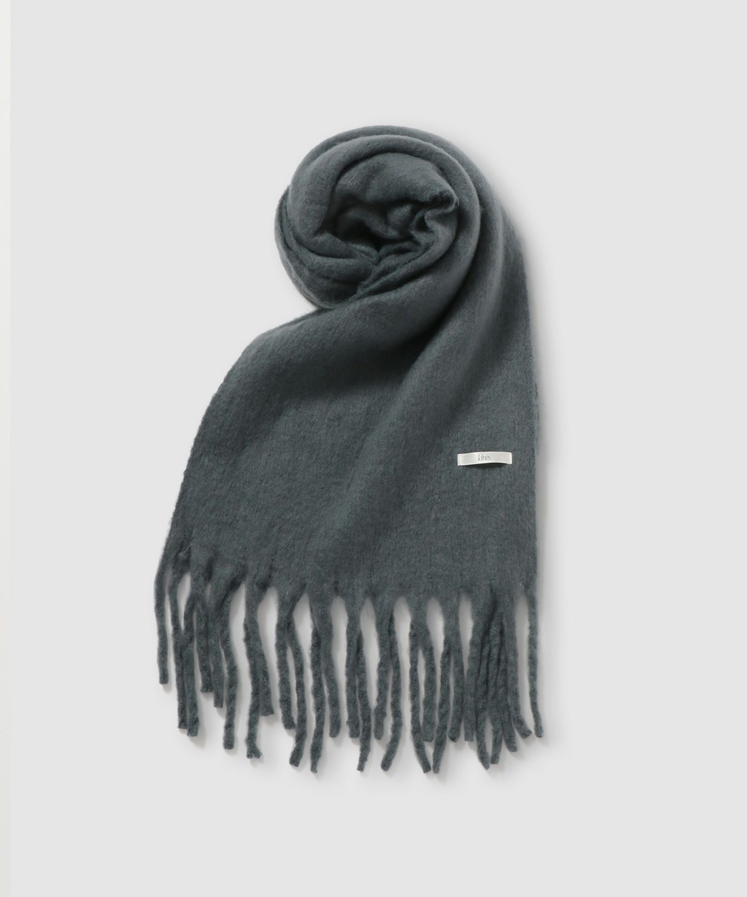 Idnes 無地ボリュームストール レディース