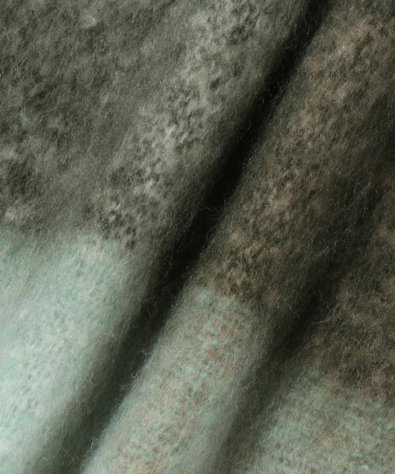 Idnes  マルチチェックボリュームストール レディース商品画像-11