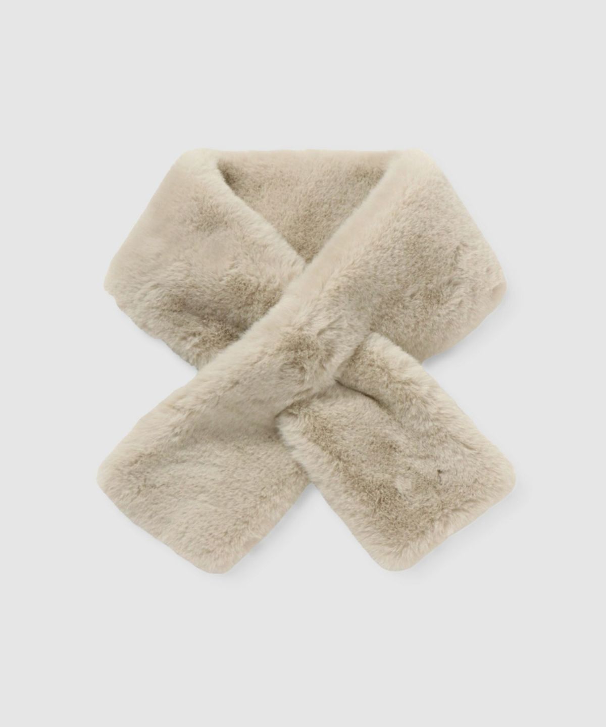 Idnes フェイクファーティペット レディース