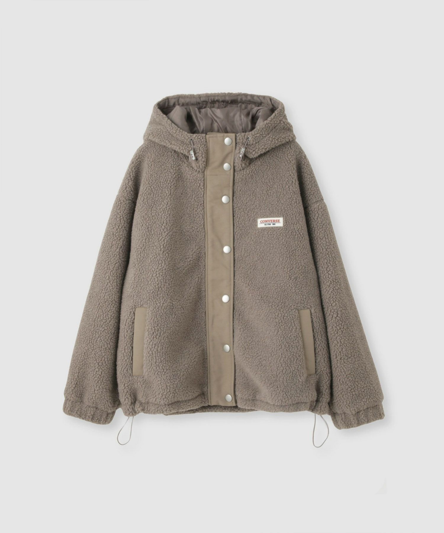 CONVERSE ボアフードジャケット レディース商品画像-13