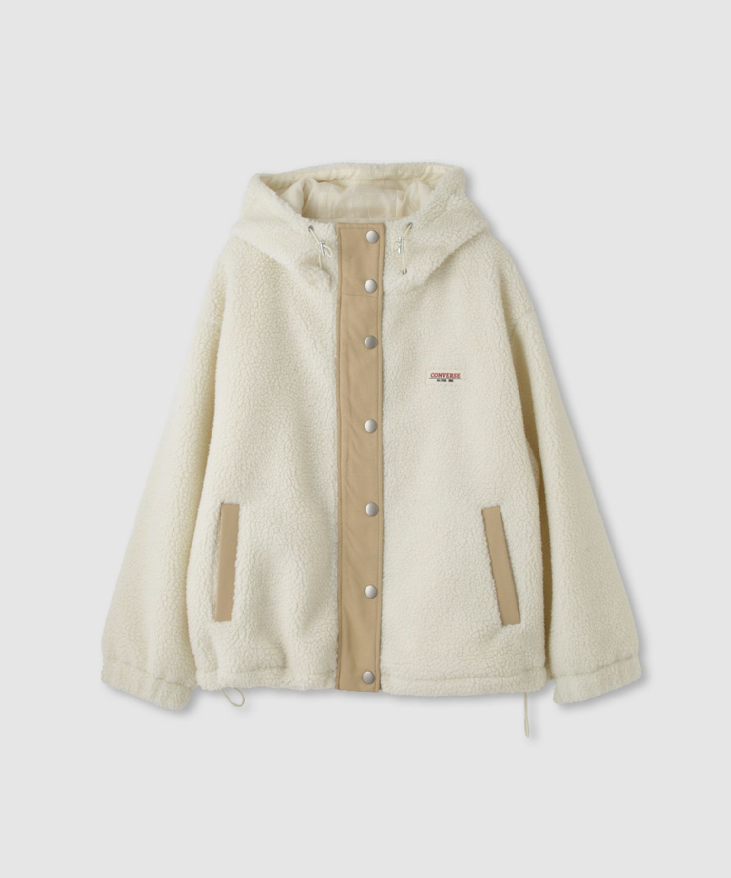 CONVERSE ボアフードジャケット レディース商品画像-14