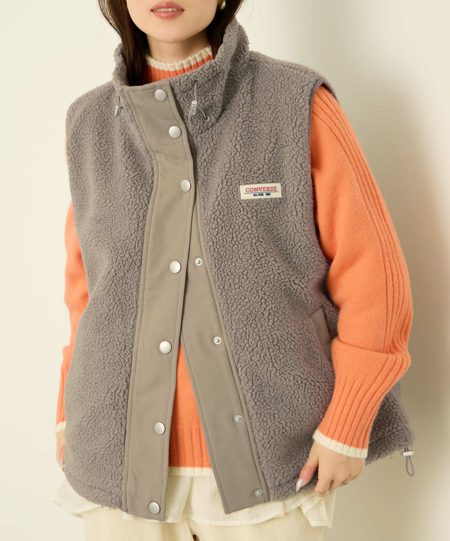 [値下げ]CONVERSE  ボアベスト レディース商品画像-1