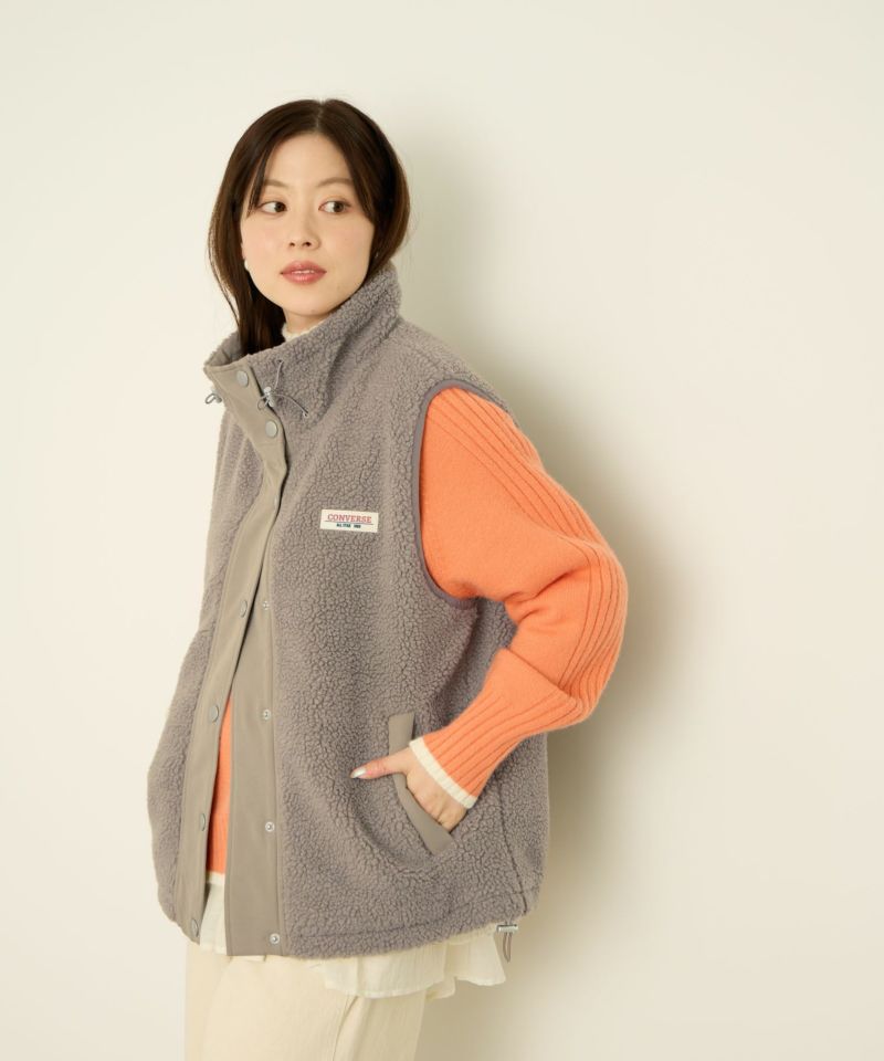 CONVERSE  ボアベスト レディース商品画像-5