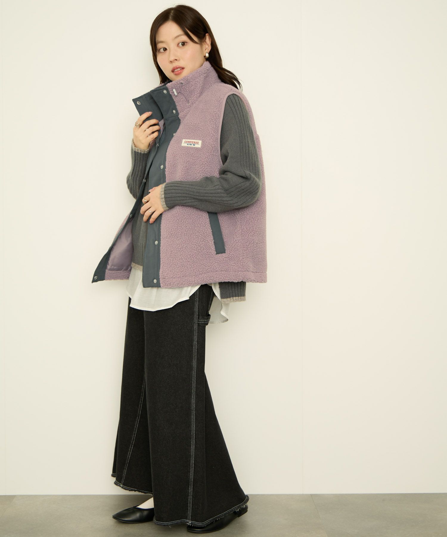 [値下げ]CONVERSE  ボアベスト レディース商品画像-13