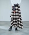milli de l'air  フェイクスリーブチェックスカート レディース商品サムネイル-9
