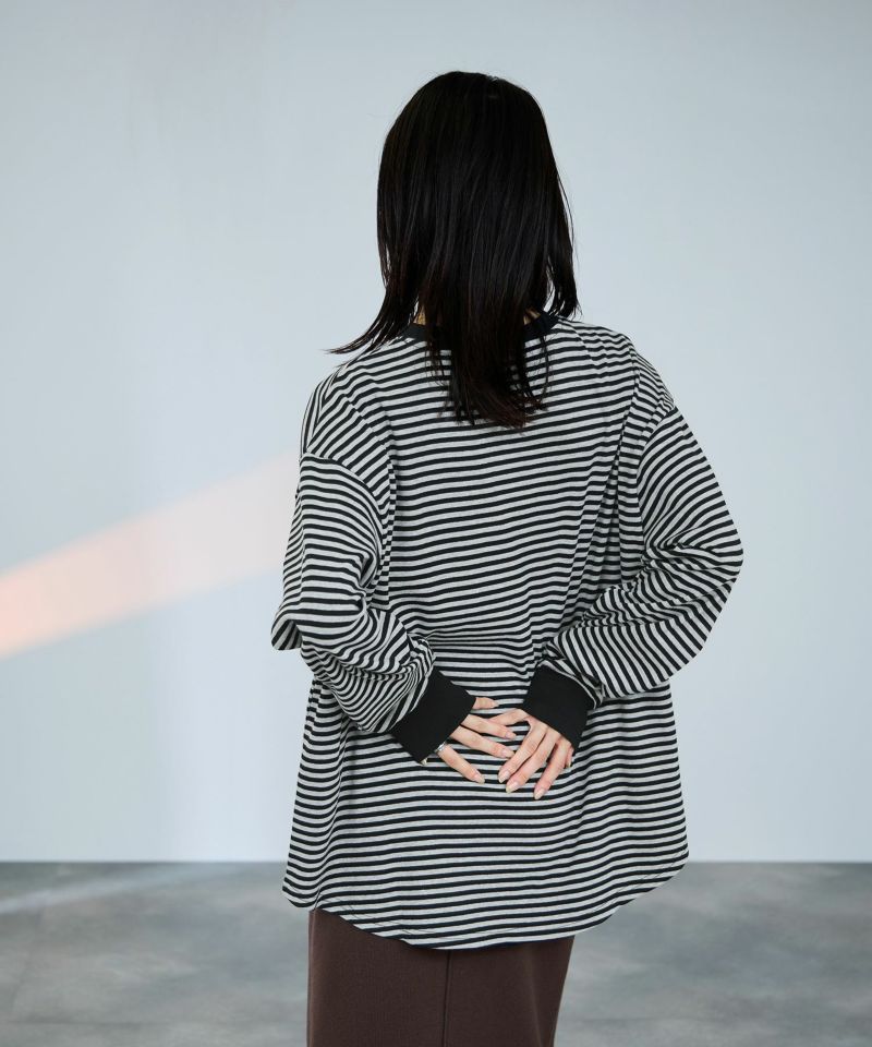 milli de l'air  ビッグシルエットカットソー レディース メール便 対応商品商品画像-5