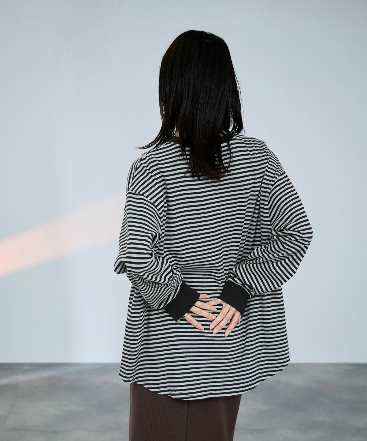 milli de l'air ビッグシルエットカットソー レディース メール便 対応商品