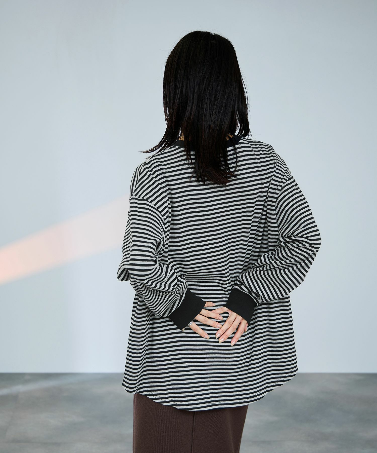 milli de l'air ビッグシルエットカットソー レディース メール便 対応商品