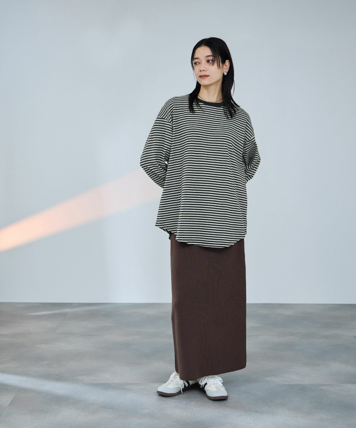 milli de l'air ビッグシルエットカットソー レディース ネコポス 対応商品商品画像-6