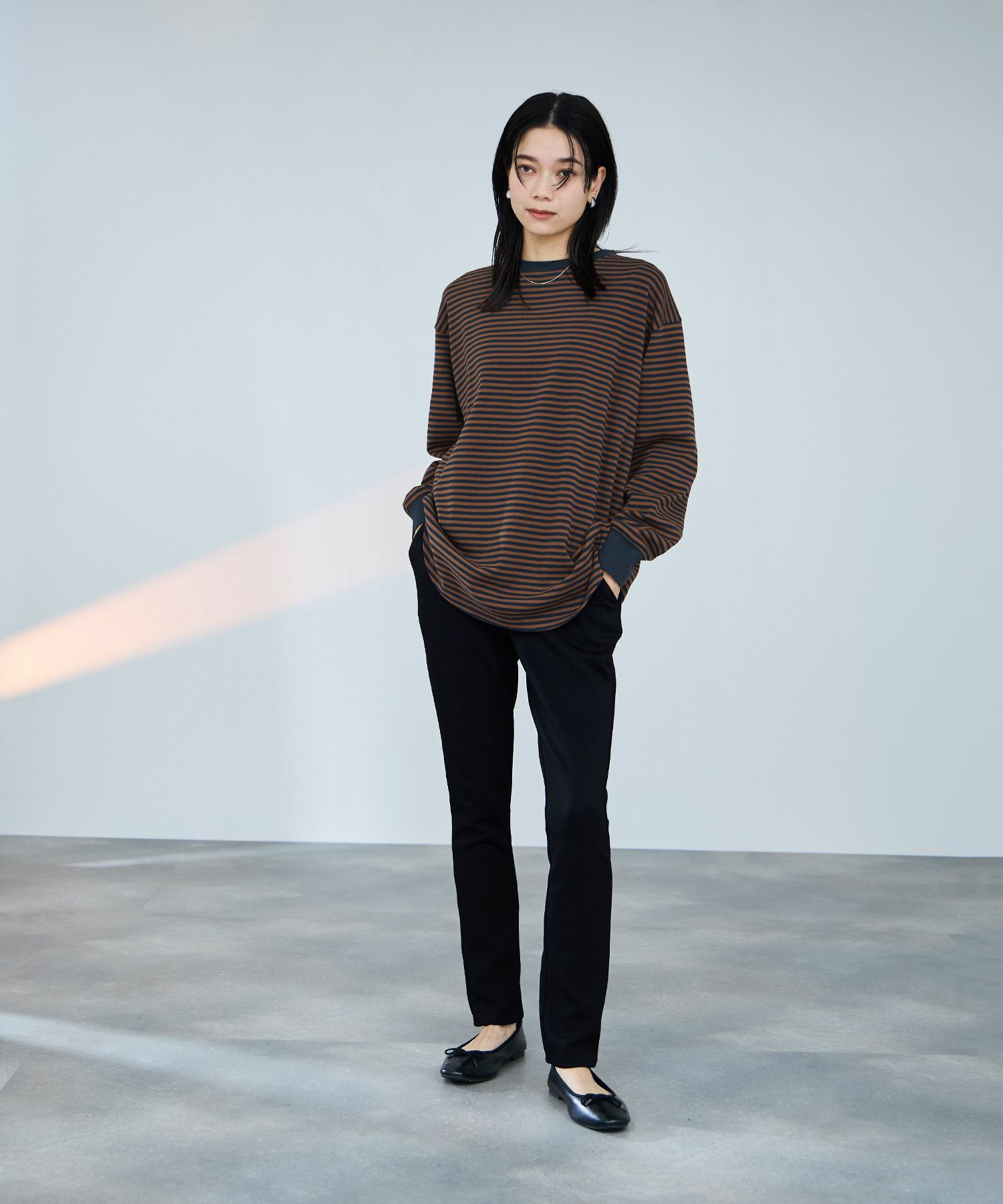 milli de l'air ビッグシルエットカットソー レディース ネコポス 対応商品商品画像-8