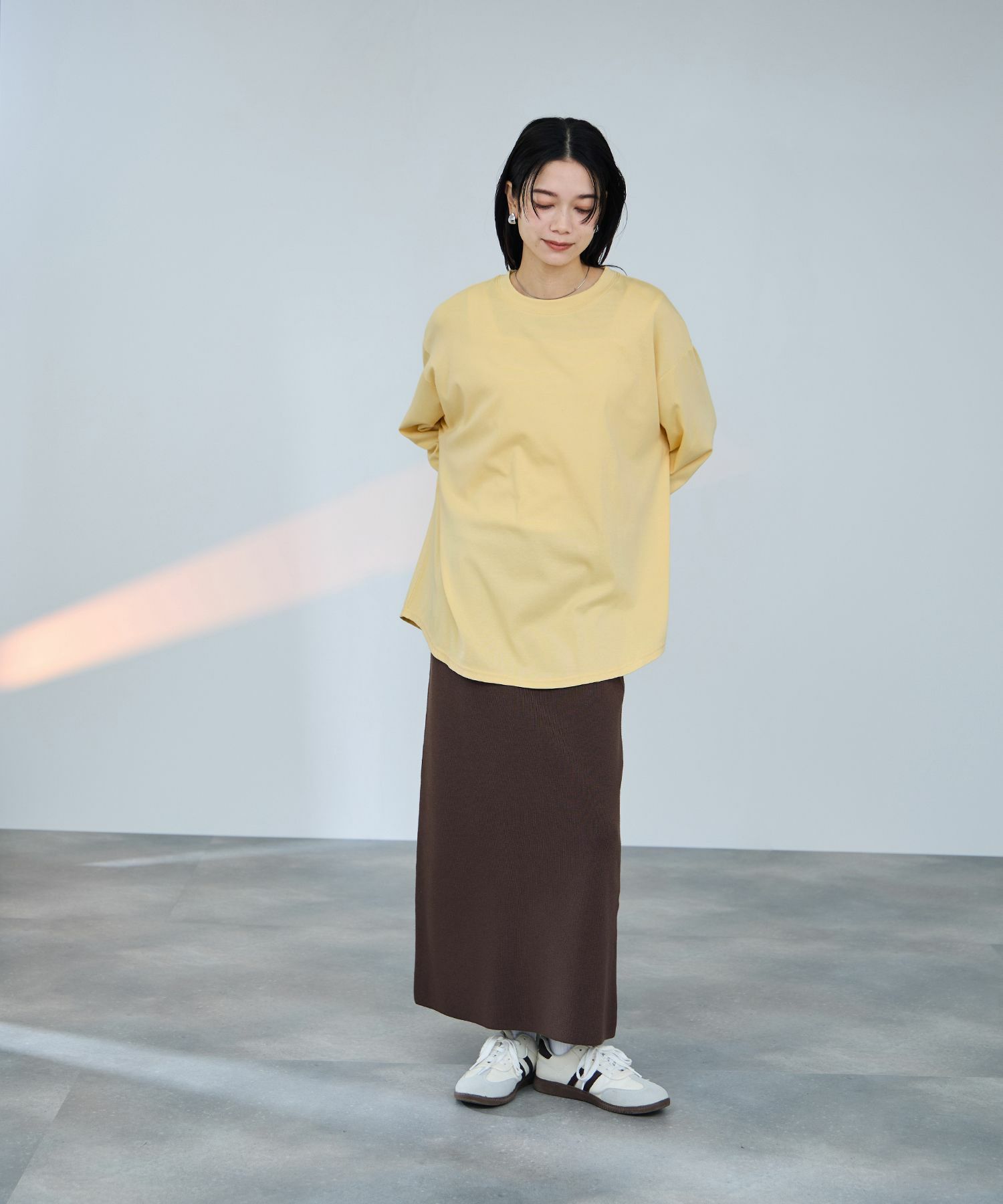 milli de l'air ビッグシルエットカットソー レディース メール便 対応商品