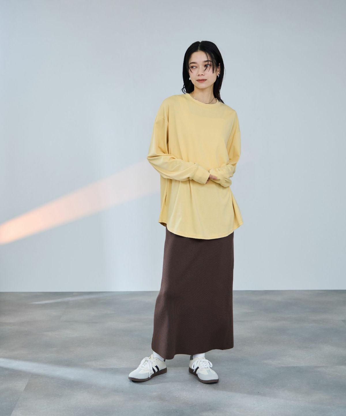 milli de l'air ビッグシルエットカットソー レディース メール便 対応商品