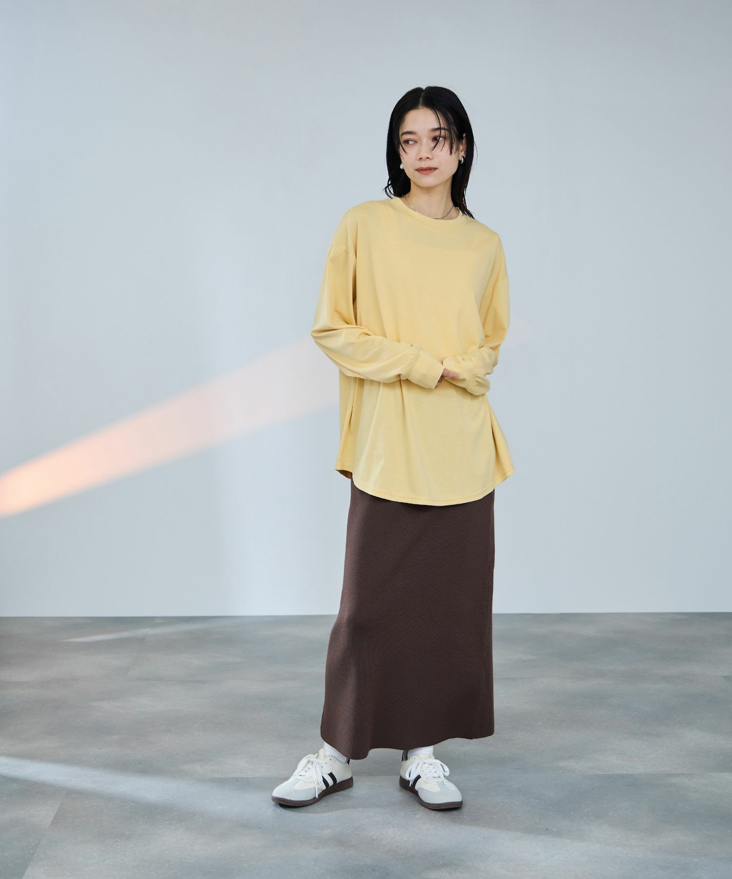 milli de l'air ビッグシルエットカットソー レディース メール便 対応商品