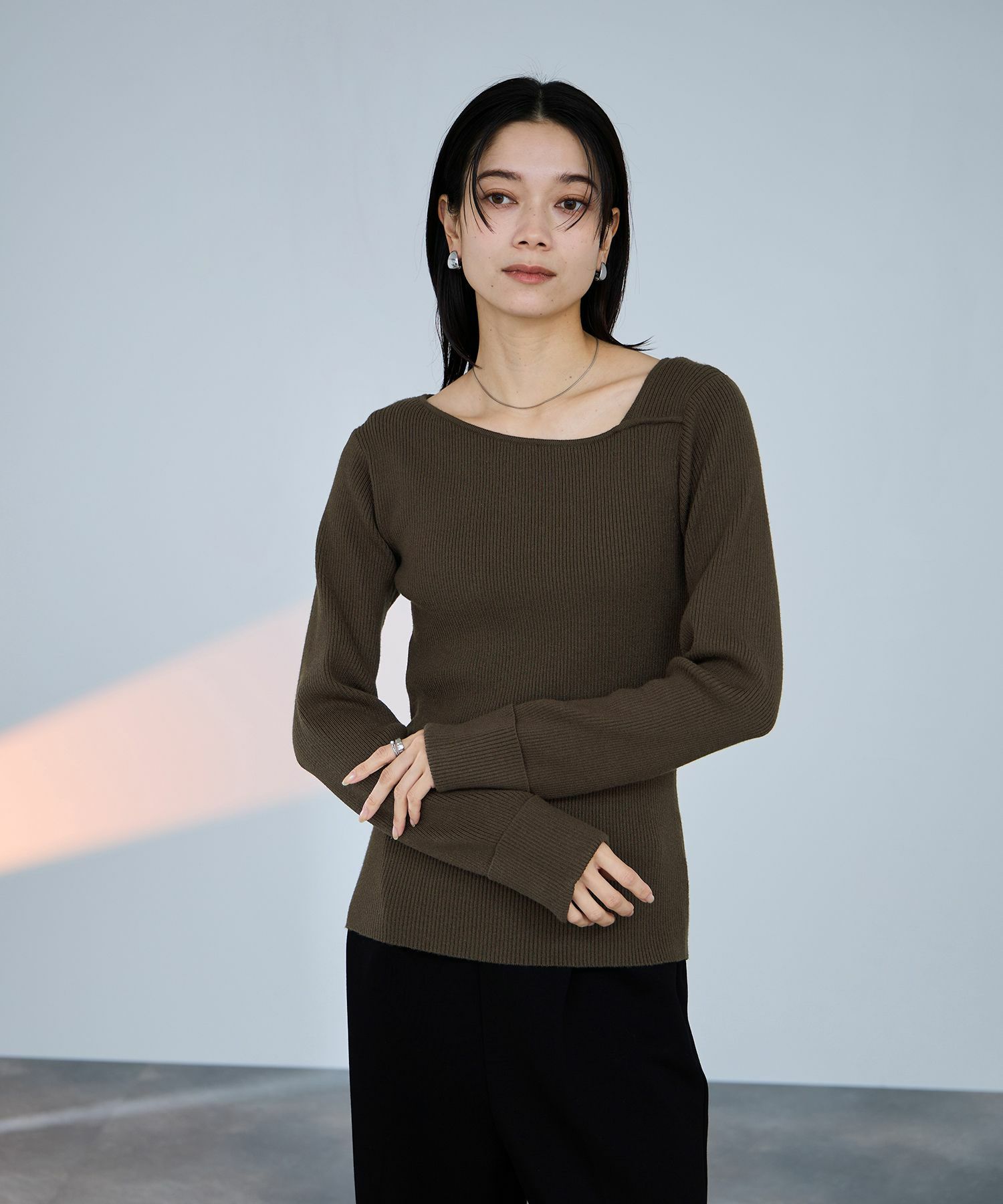 [値下げ]milli de l'air  コンフィーズ アシメニット レディース商品画像-4