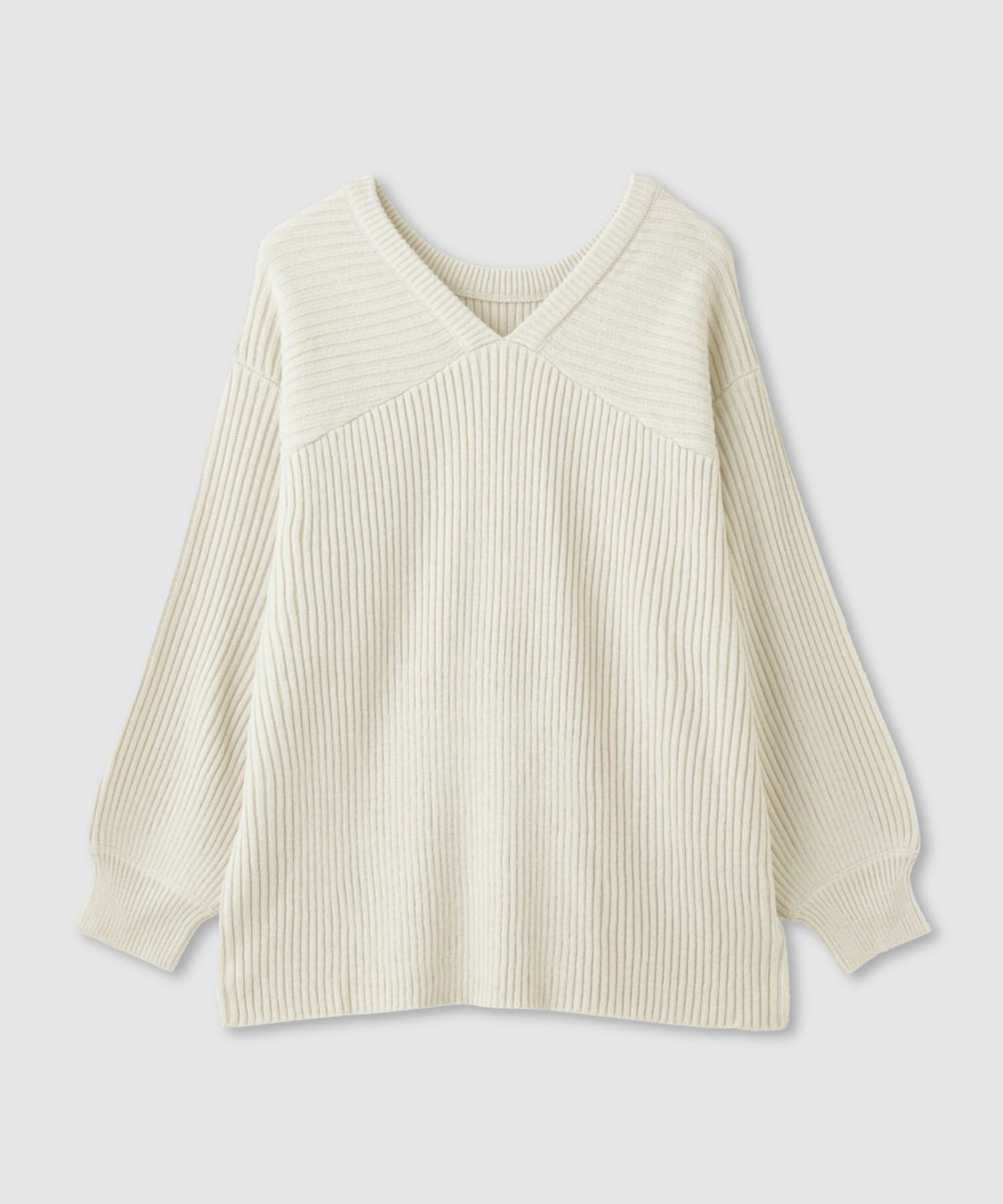 [さらに50%OFF]milli de l'air  前後2WAYバルキーニット レディース商品画像-21