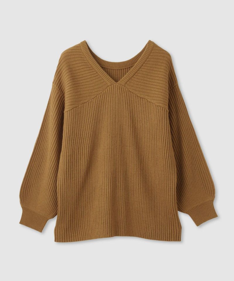 milli de l'air  前後2WAYバルキーニット レディース商品画像-22