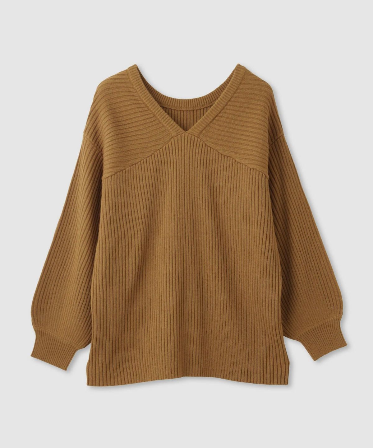 milli de l'air 前後2WAYバルキーニット レディース