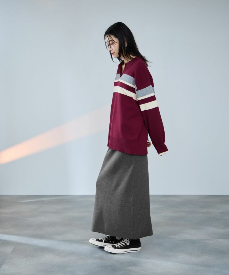 milli de l'air  コンフィーズ ミラノリブナロースカート レディース商品画像-6