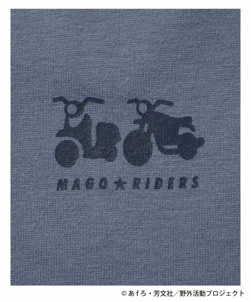 [予約販売 2/6より順次発送予定]『ゆるキャン△ SEASON３』 バックプリントTシャツ ブルー メンズ メール便 対応商品商品画像-8