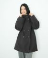 Idnes  スタンドカラーミドルコート レディース商品サムネイル-11