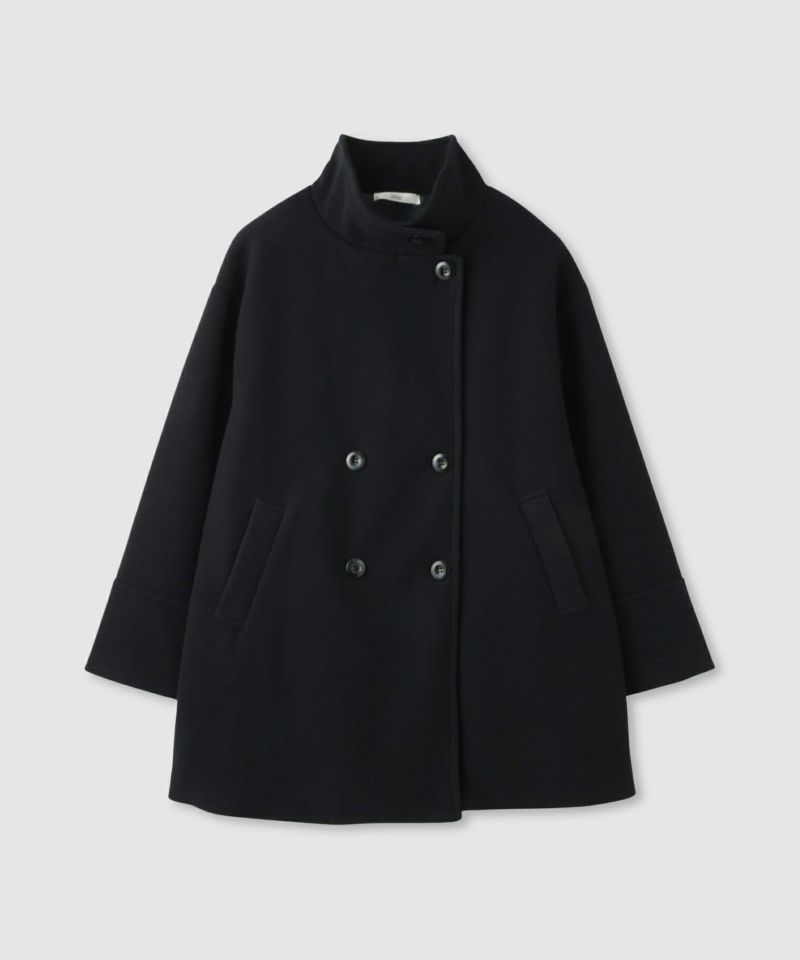 [値下げ]Idnes  スタンドカラーミドルコート レディース商品画像-17