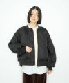 Idnes  中綿MA-1タイプジャケット レディース商品サムネイル-2