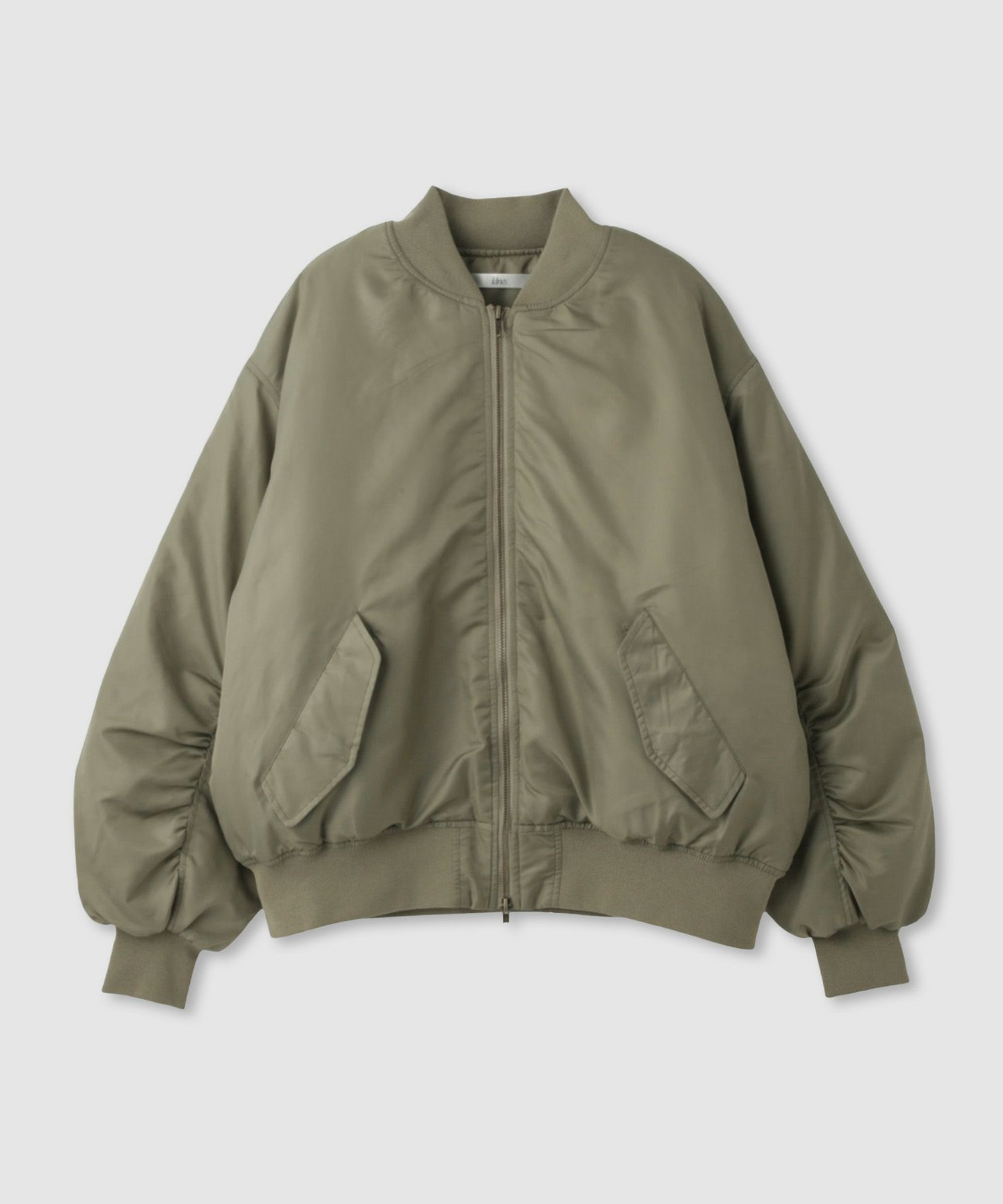 [値下げ]Idnes  中綿MA-1タイプジャケット レディース商品画像-11