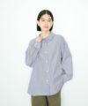 Idnes  レギュラーカラーオーバーサイズシャツ レディース商品サムネイル-3
