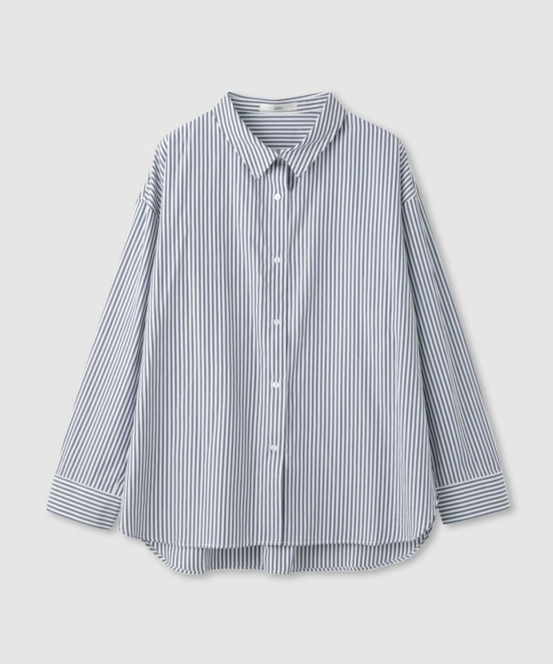 [値下げ]Idnes  レギュラーカラーオーバーサイズシャツ レディース商品画像-17