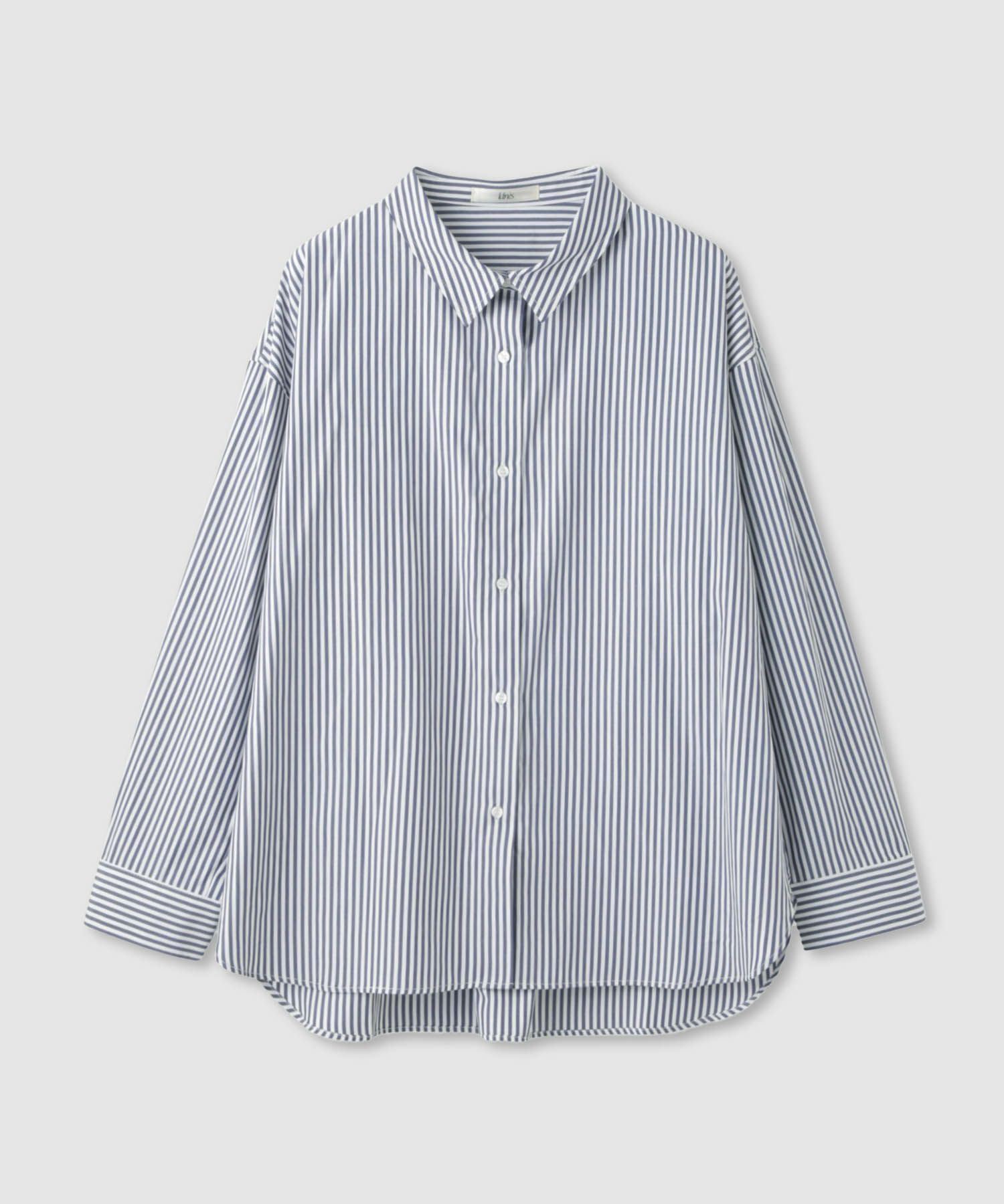 [値下げ]Idnes  レギュラーカラーオーバーサイズシャツ レディース商品画像-17