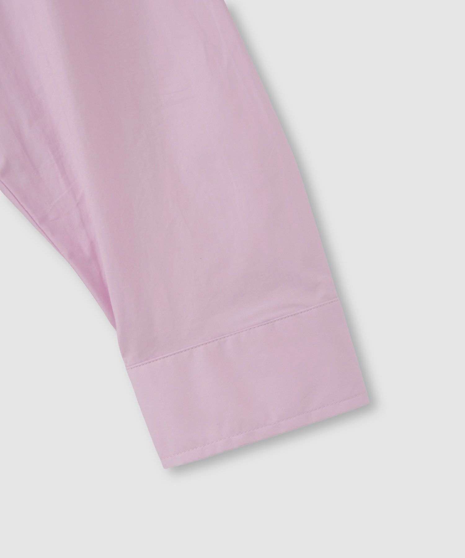 Idnes レギュラーカラーオーバーサイズシャツ レディース