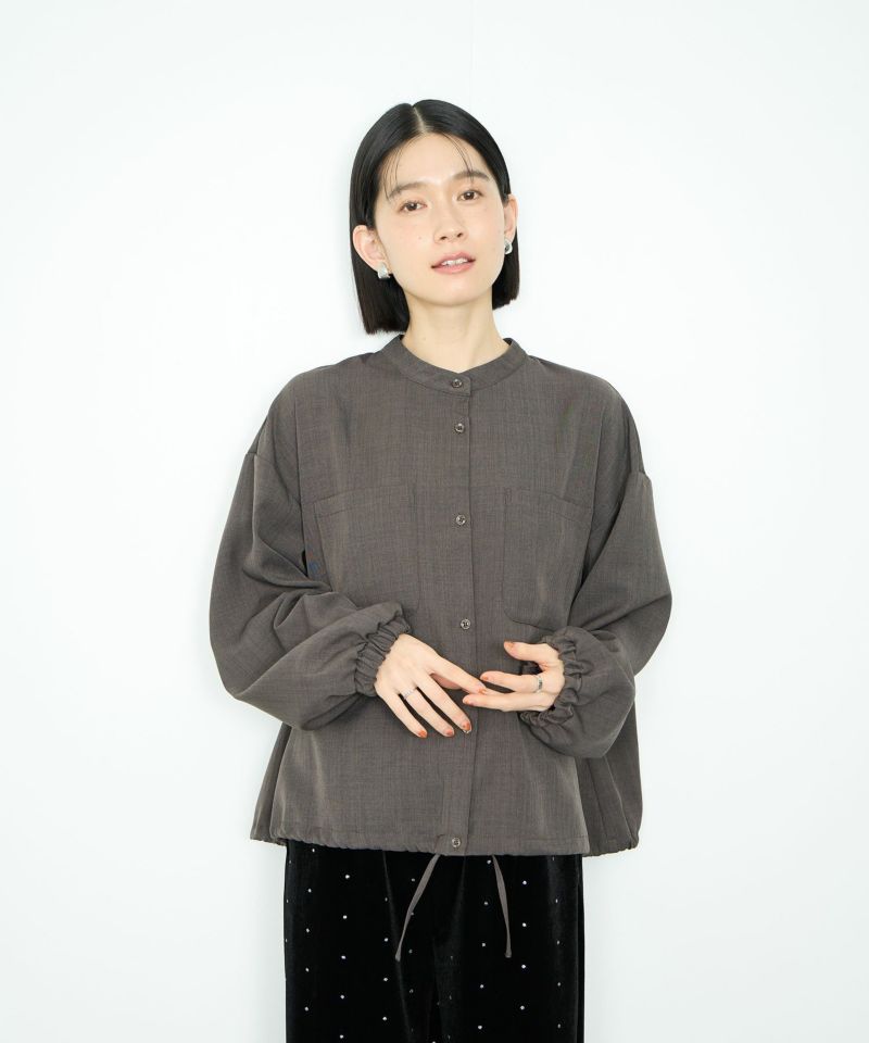 Idnes  裾ドロストブラウス レディース商品画像-5