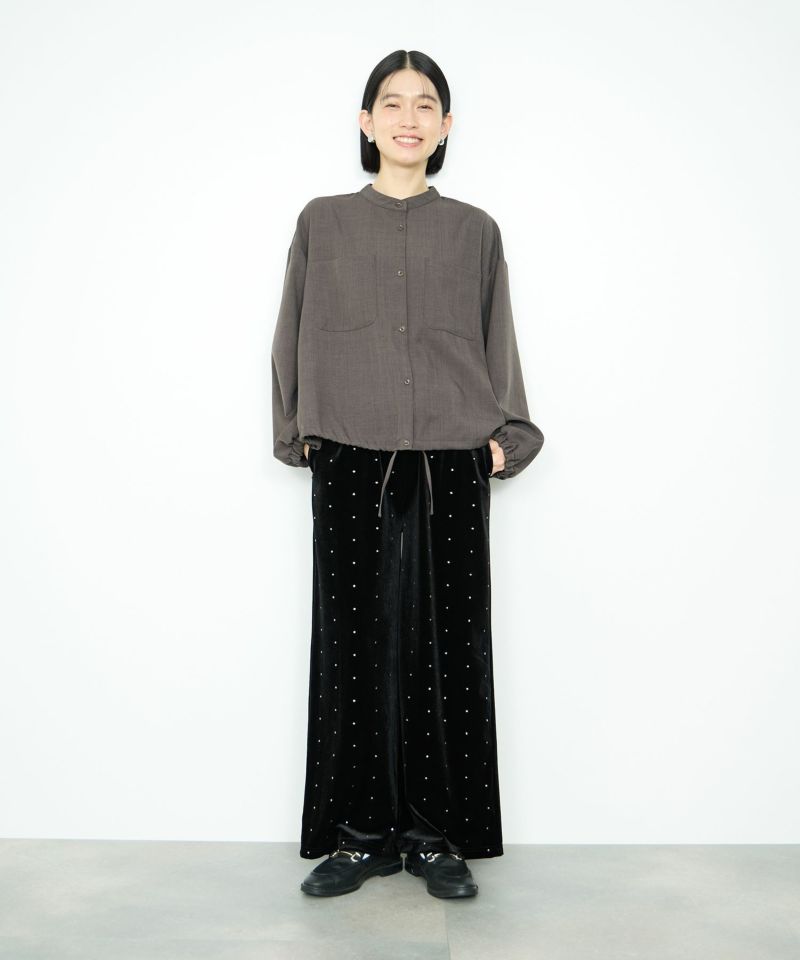 Idnes  裾ドロストブラウス レディース商品画像-11