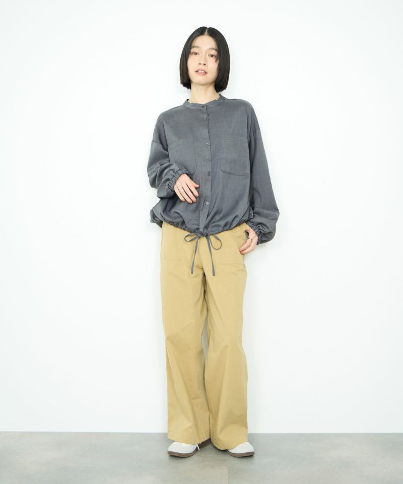 Idnes  裾ドロストブラウス レディース商品画像-17