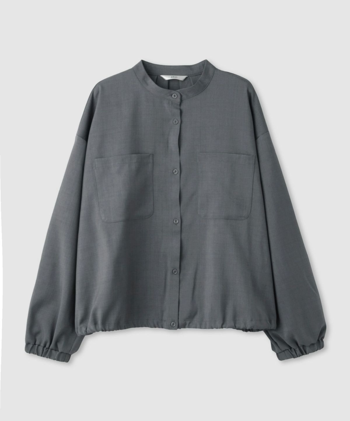 Idnes 裾ドロストブラウス レディース